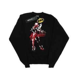 DC Comics Mens Harley Quinn Hi Puddin Sweatshirt / Black